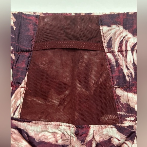 Free People Movement The Way Home Shorts Burgundy Pink Large Athletic, NWoT - Picture 4 of 12